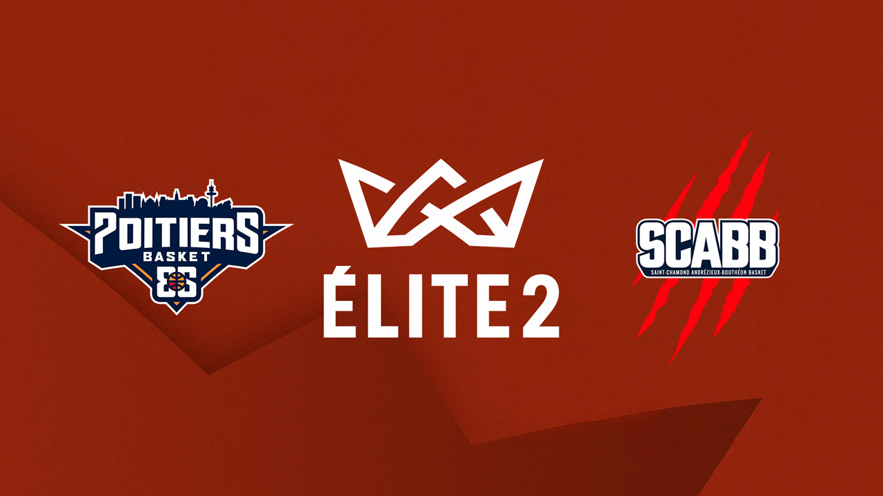 Poitiers Basket 86 vs Saint-Chamond Basket poster