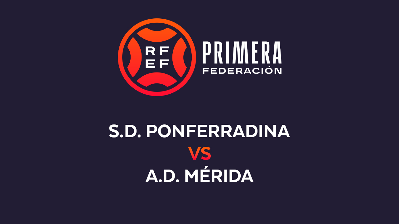 Ponferradina vs Mérida poster