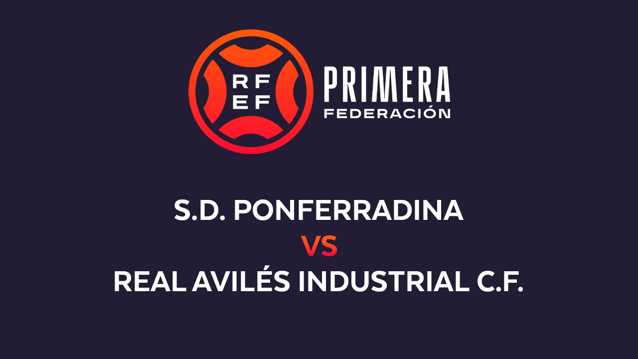 Ponferradina vs Real Avilés Industrial poster