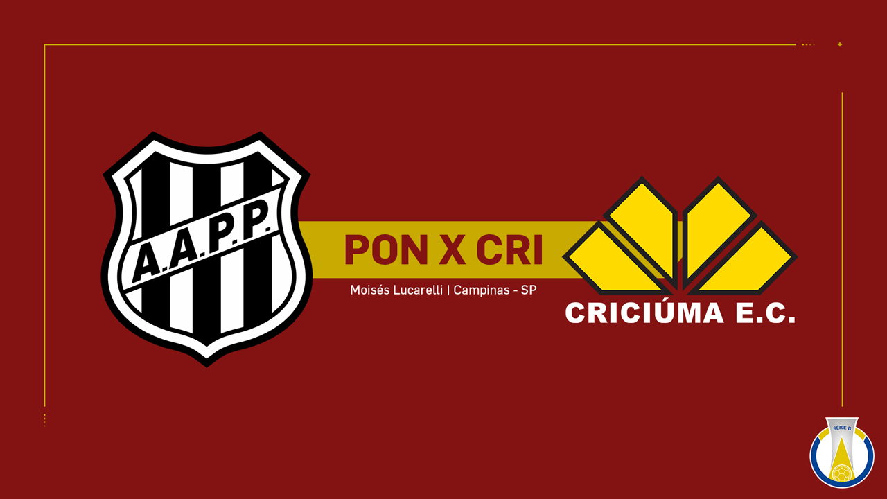 Ponte Preta vs Criciúma poster