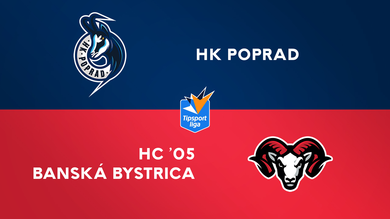 Poprad vs HC05 Banská Bystrica poster