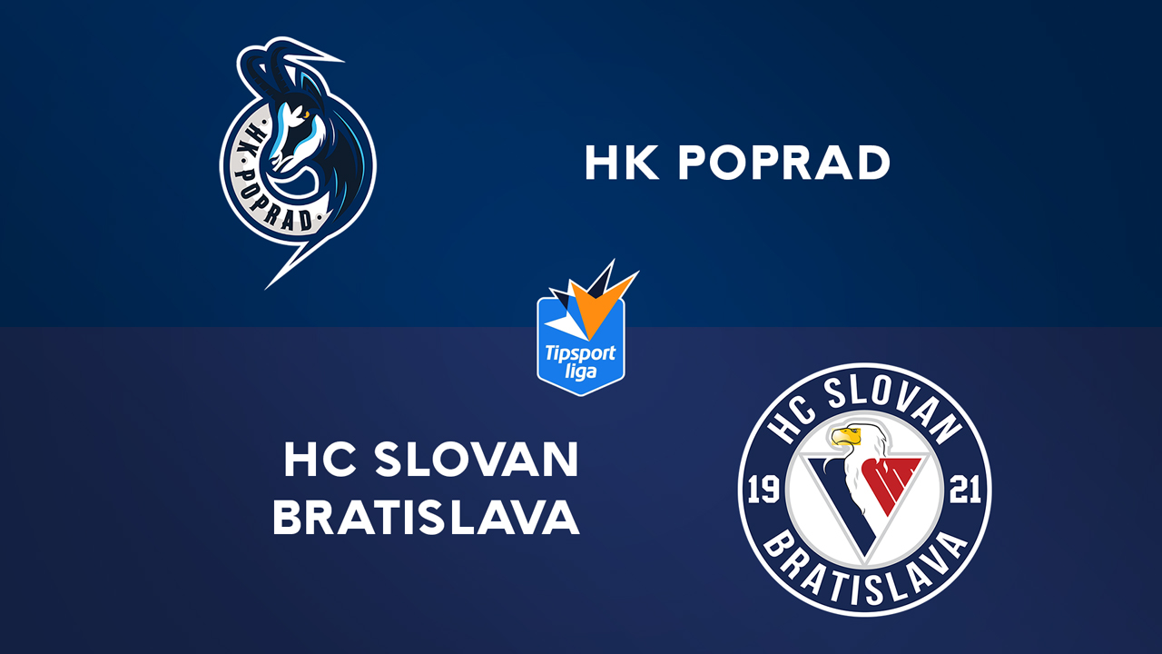 Poprad vs Slovan Bratislava poster