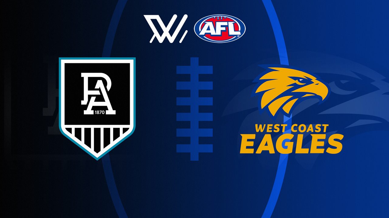 Port Adelaide Power Women vs West Coast Eagles Women poster