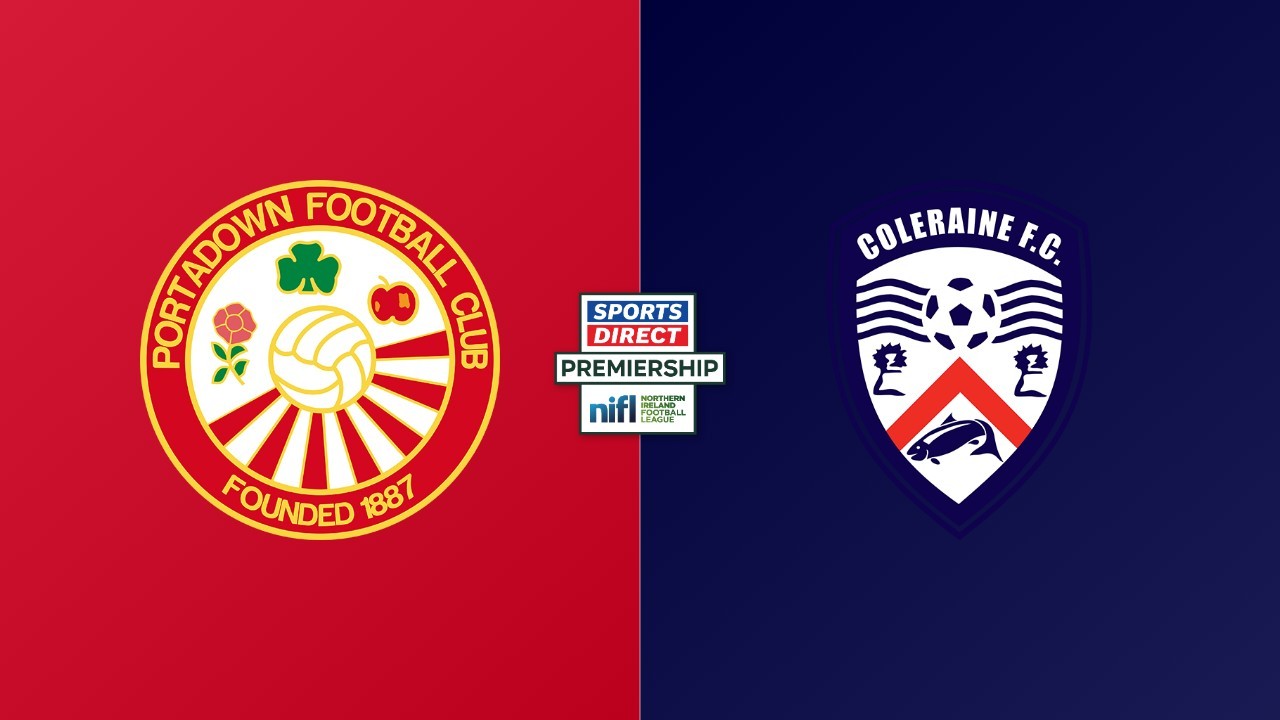 Portadown vs Coleraine poster