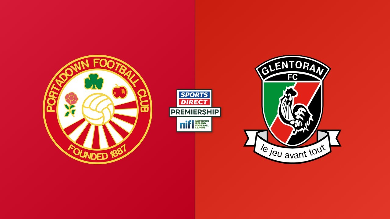 Portadown vs Glentoran poster