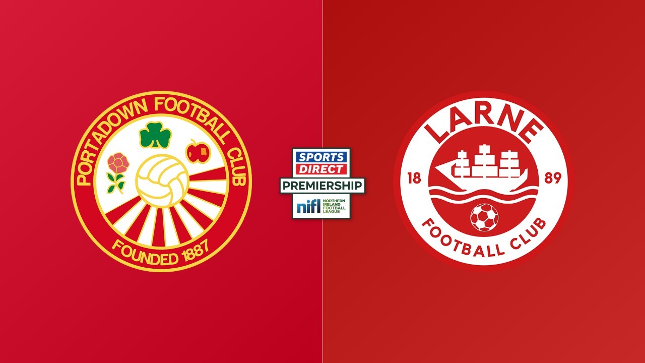 Portadown vs Larne poster