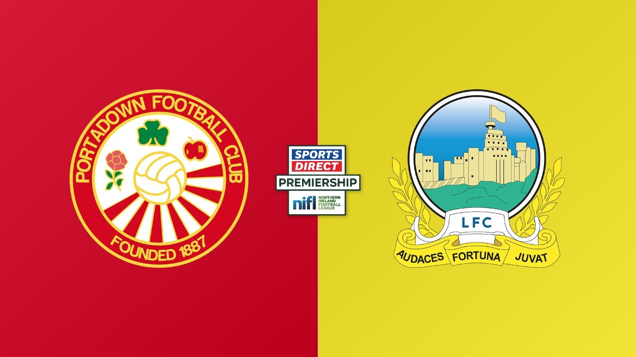 Portadown vs Linfield poster