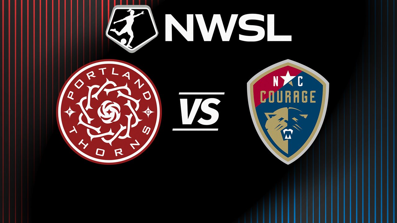 Portland Thorns vs North Carolina Courage poster