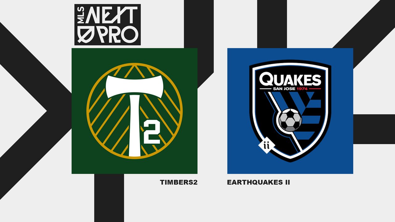 Portland Timbers II vs San Jose Earthquakes II poster