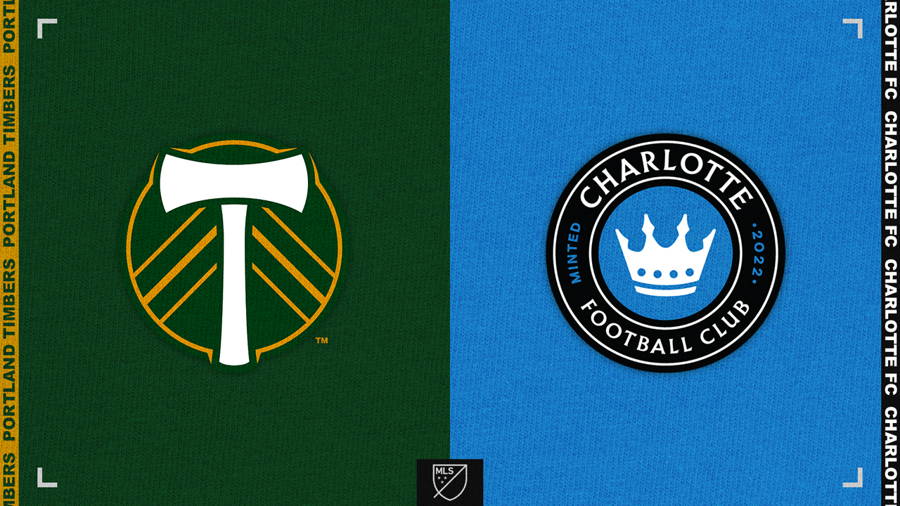 Portland Timbers vs Charlotte FC poster