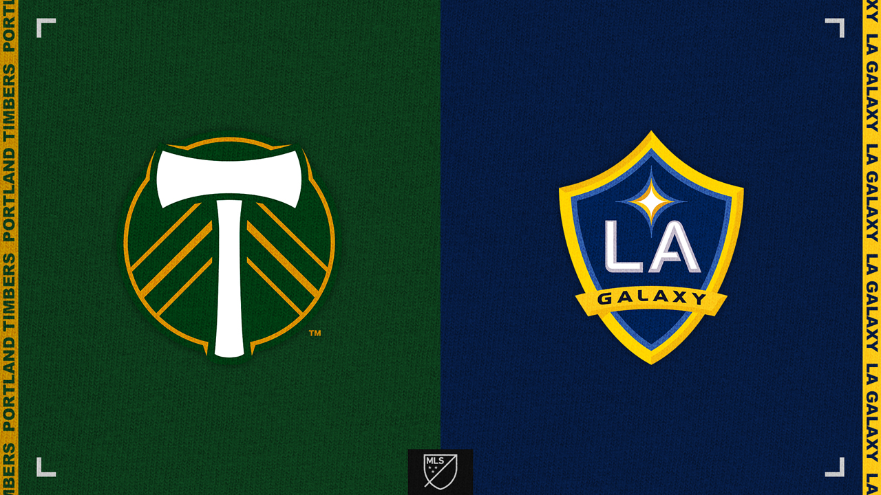 Portland Timbers vs LA Galaxy poster