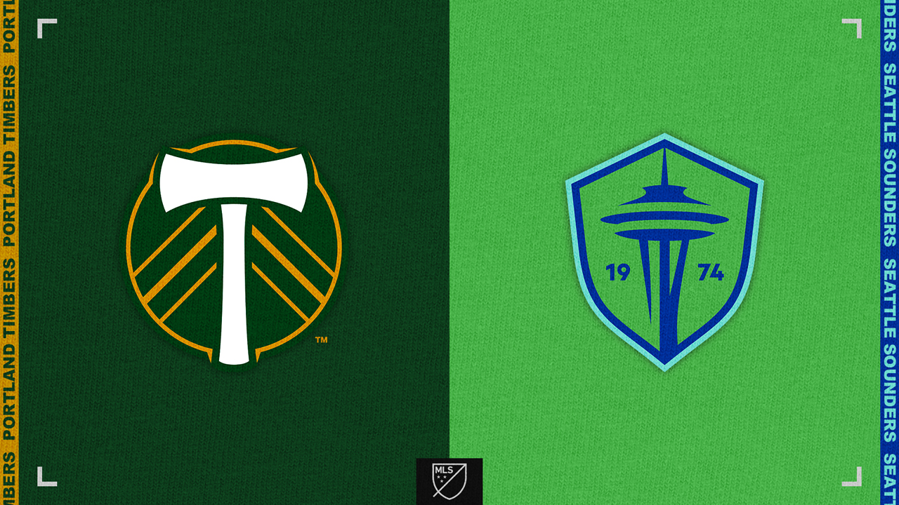 Portland Timbers vs Seattle Sounders poster