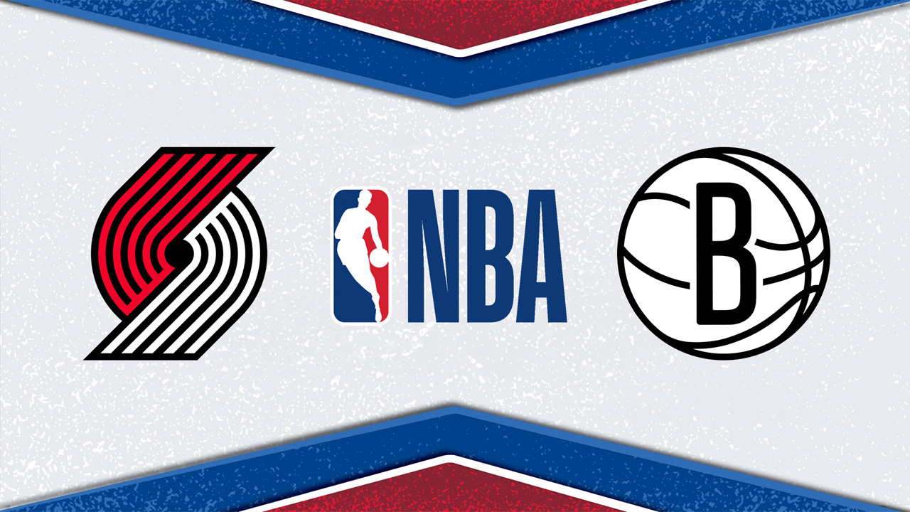 Portland Trail Blazers vs Brooklyn Nets poster