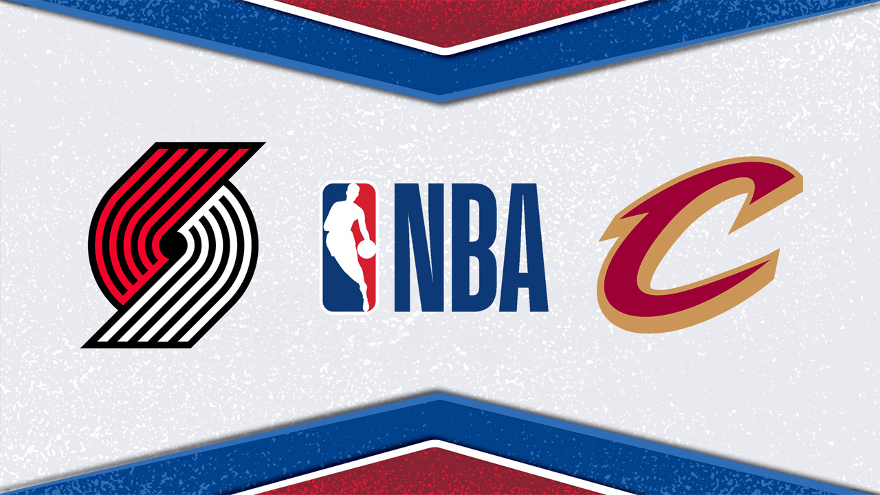Portland Trail Blazers vs Cleveland Cavaliers poster