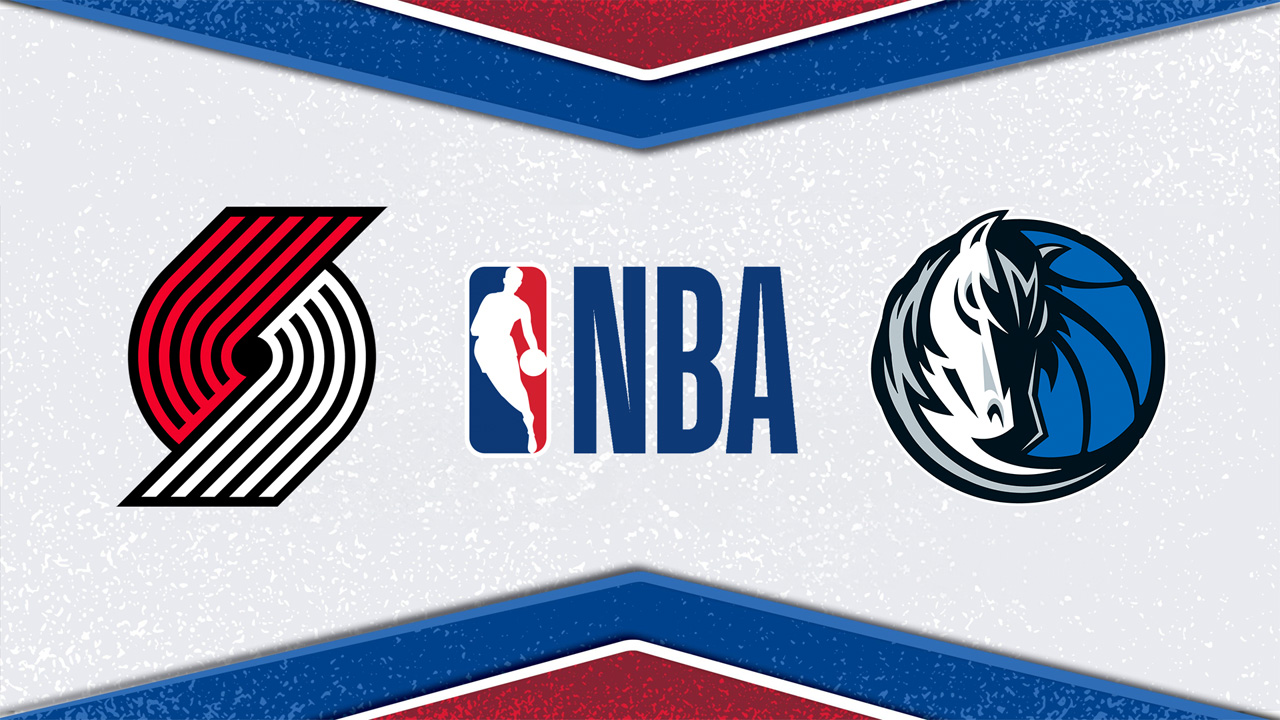 Portland Trail Blazers vs Dallas Mavericks poster