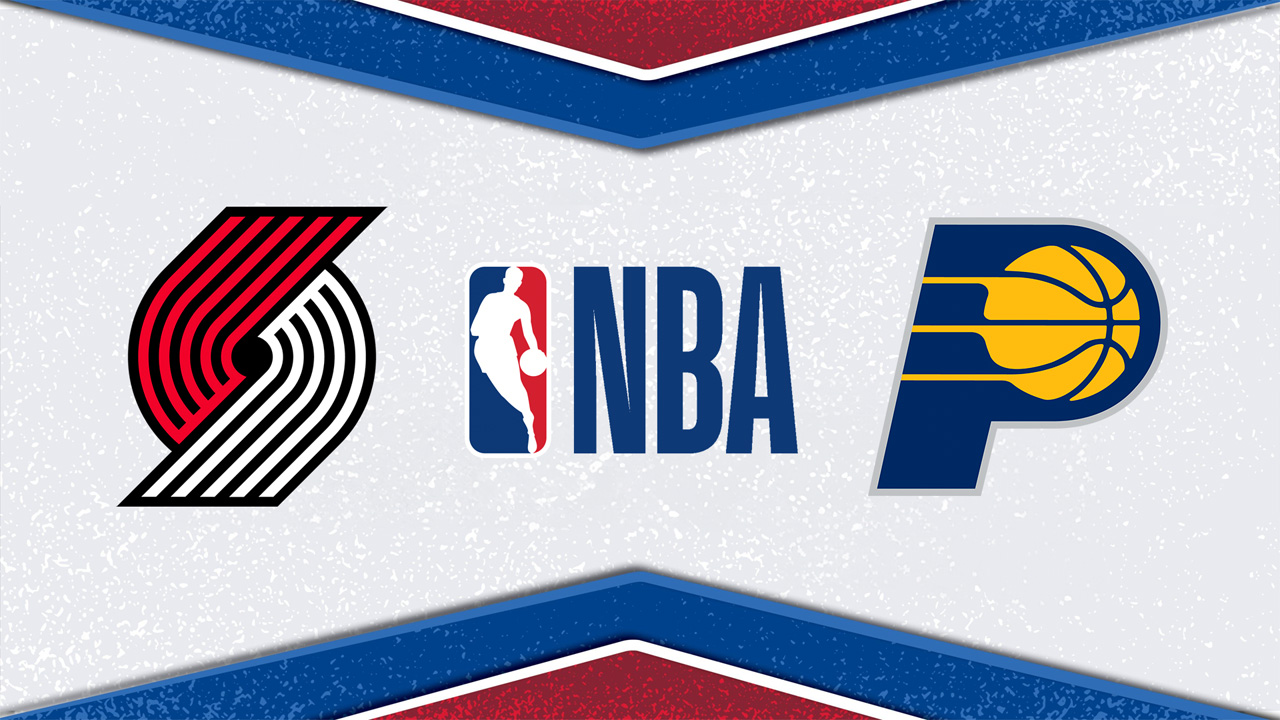 Portland Trail Blazers vs Indiana Pacers poster