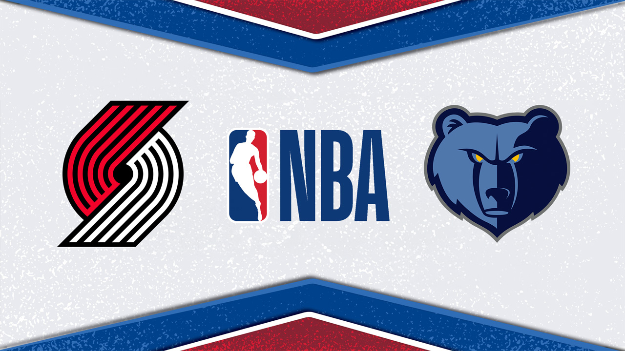 Portland Trail Blazers vs Memphis Grizzlies poster