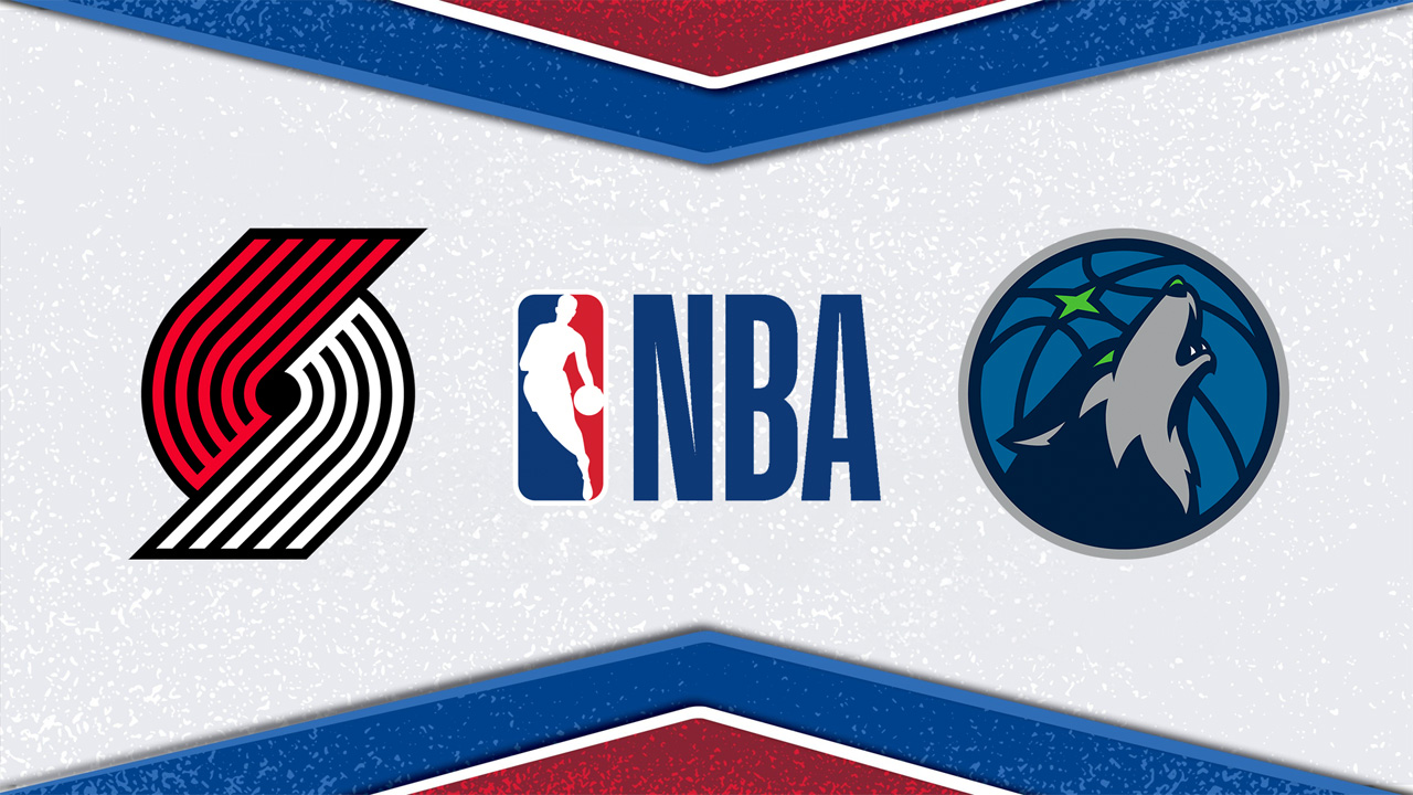 Portland Trail Blazers vs Minnesota Timberwolves poster