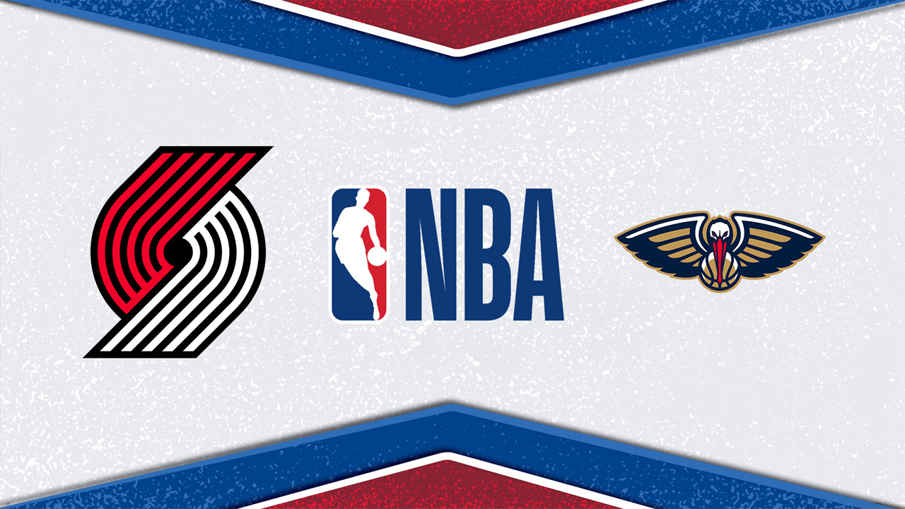 Portland Trail Blazers vs New Orleans Pelicans poster