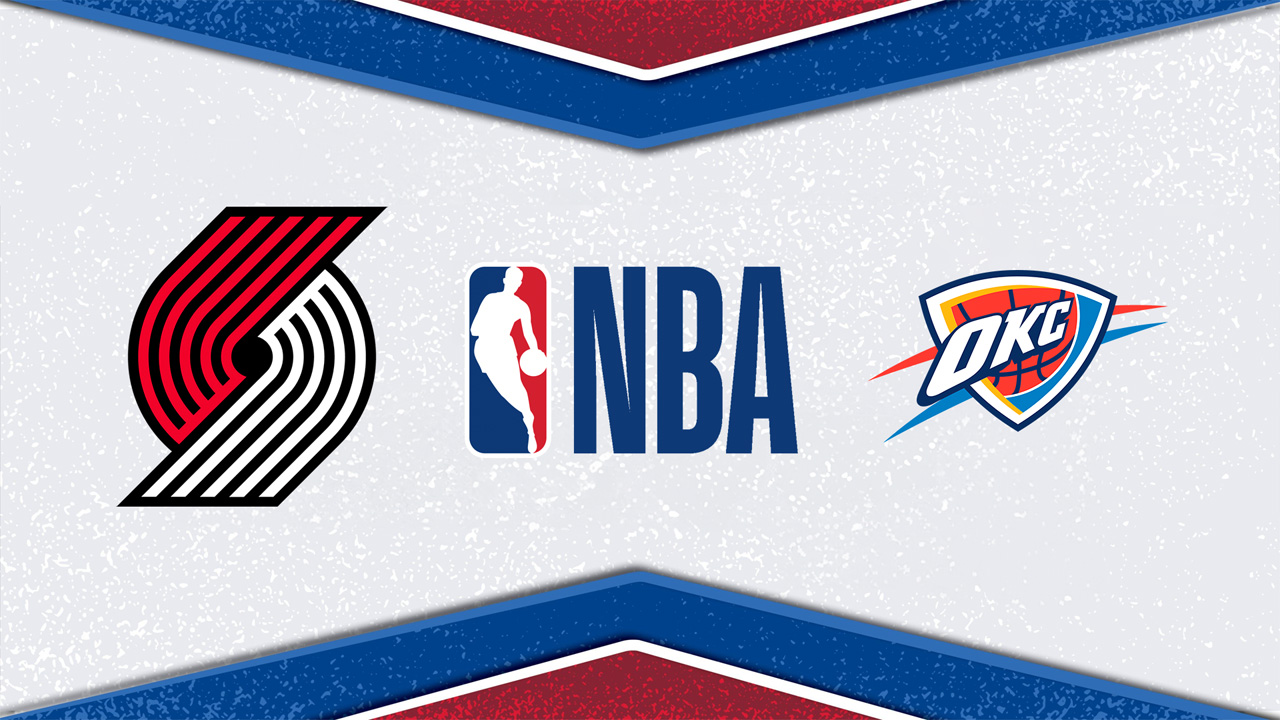 Portland Trail Blazers vs Oklahoma City Thunder poster