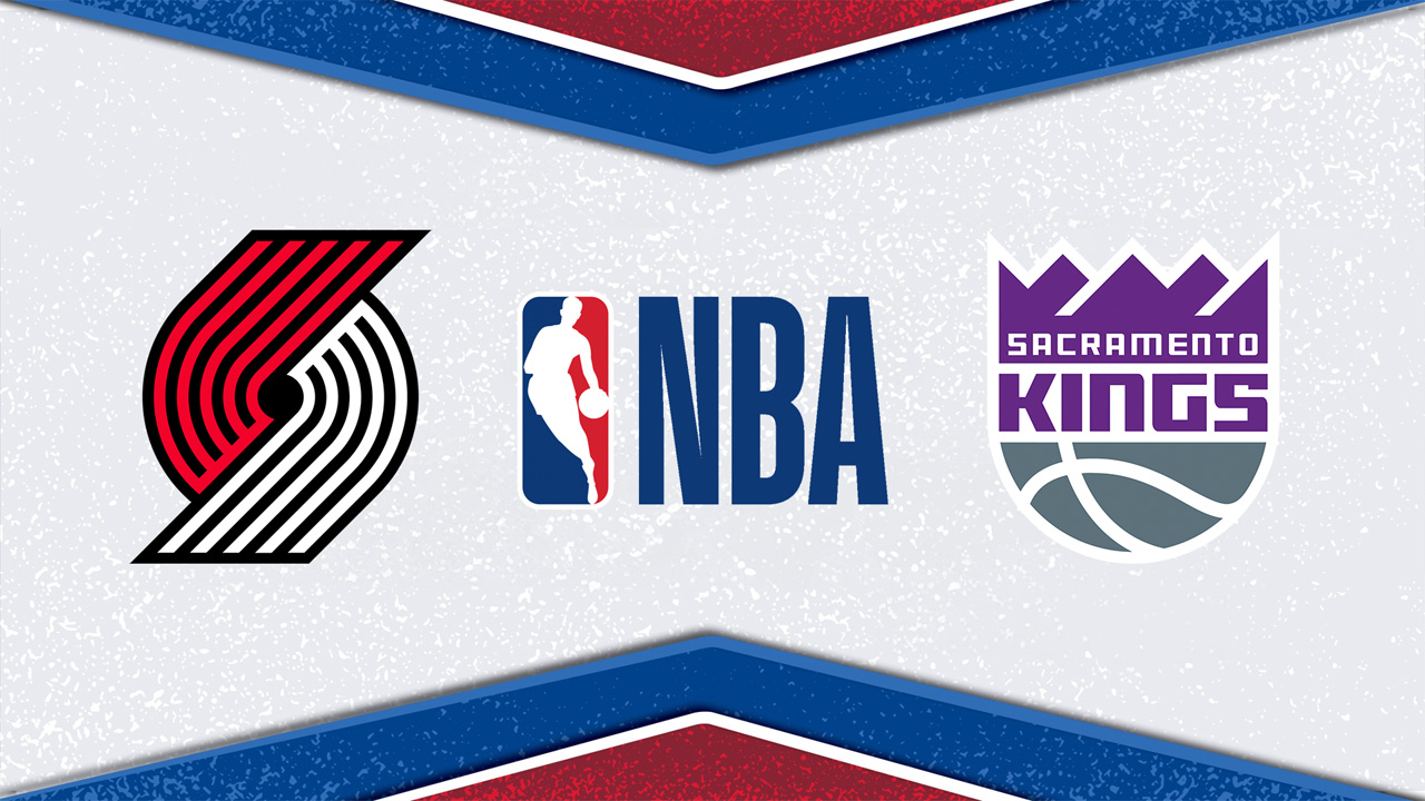 Portland Trail Blazers vs Sacramento Kings poster