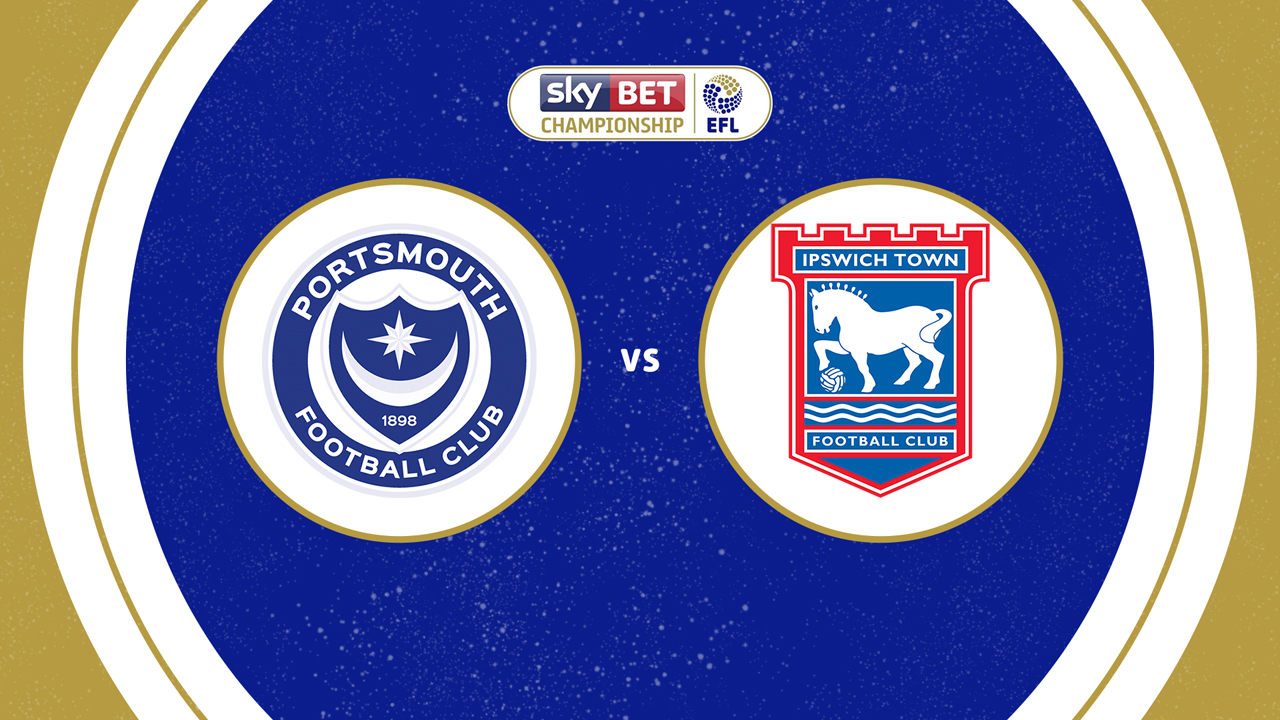 Portsmouth vs Ipswich Town poster