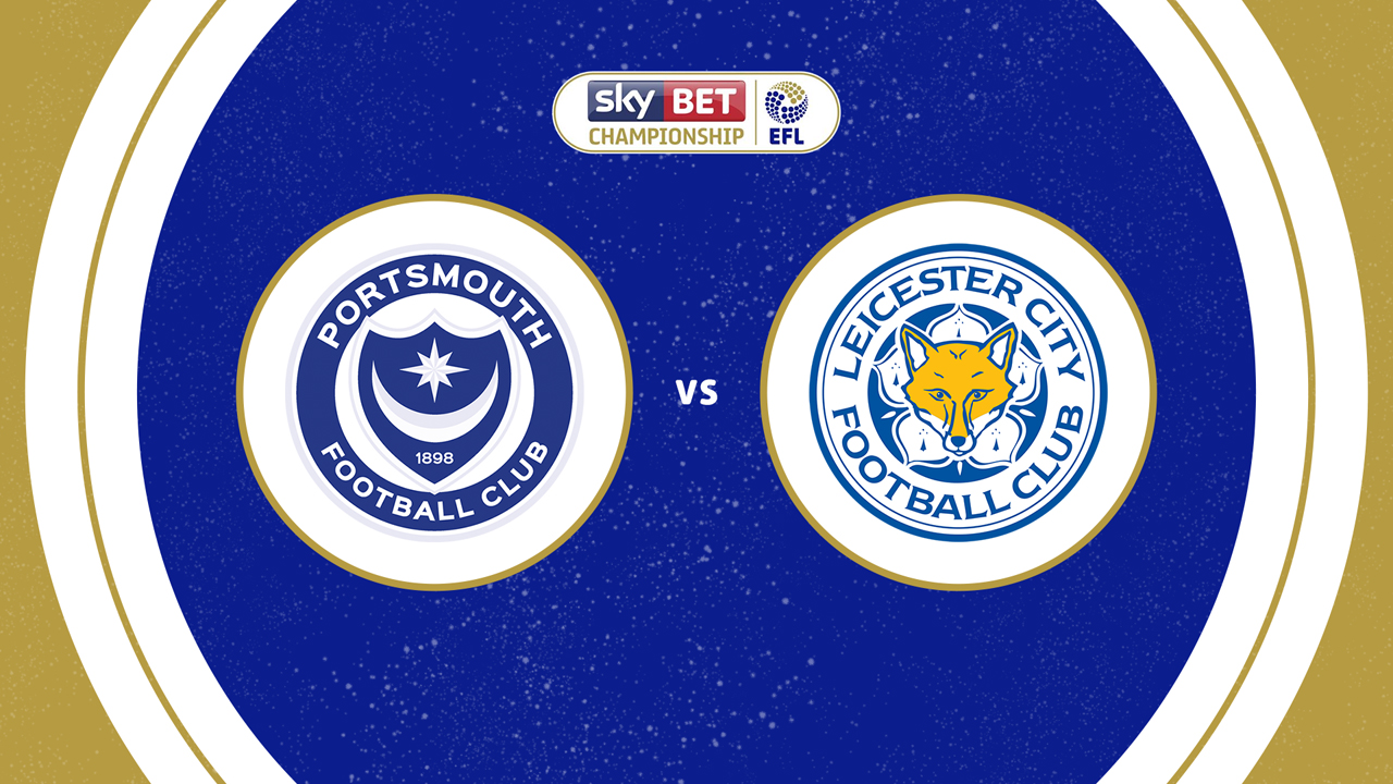 Portsmouth vs Leicester City poster
