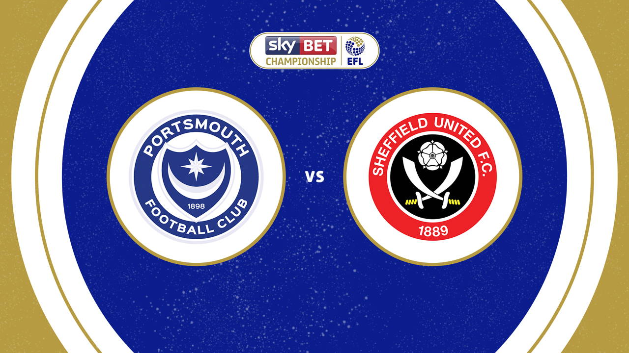 Portsmouth vs Sheffield United poster