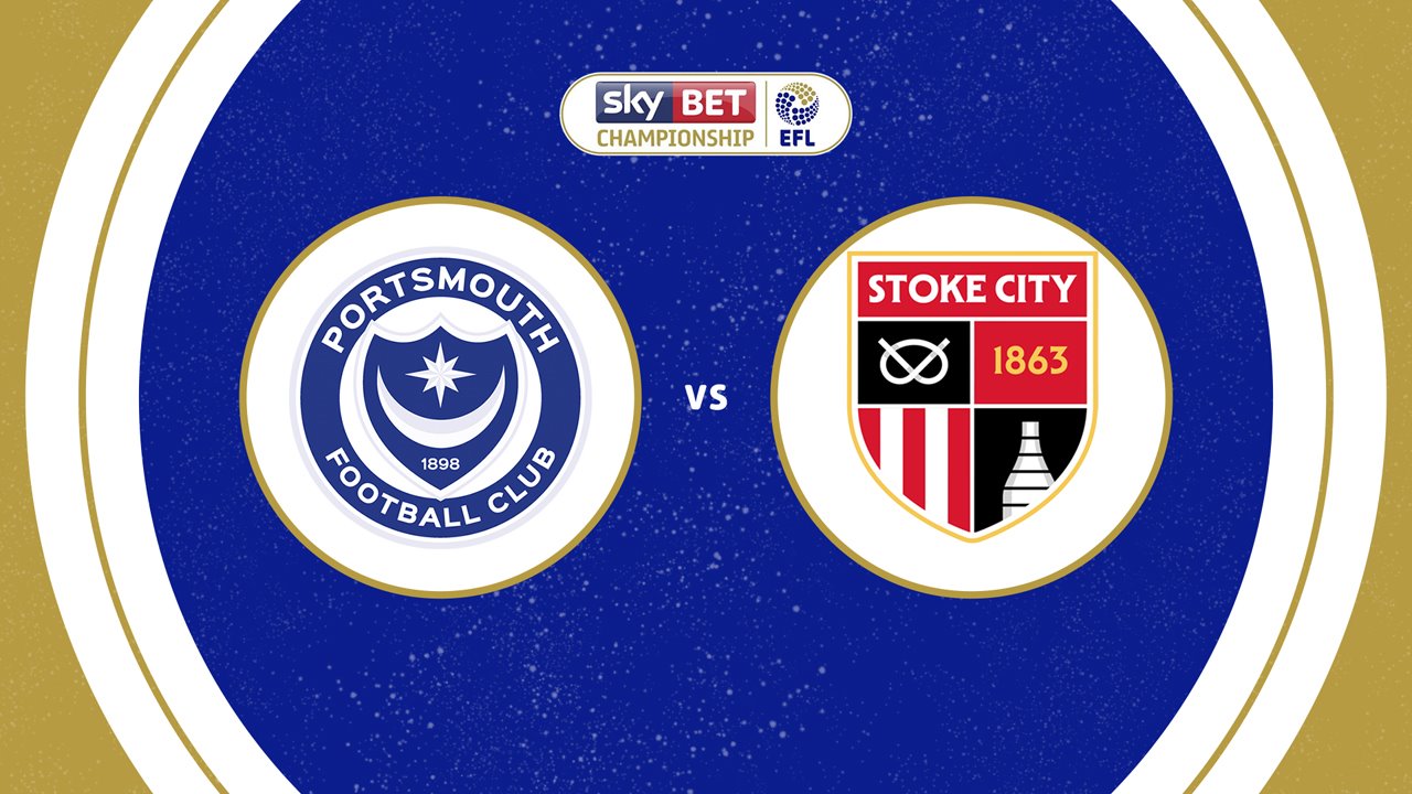 Portsmouth vs Stoke City poster