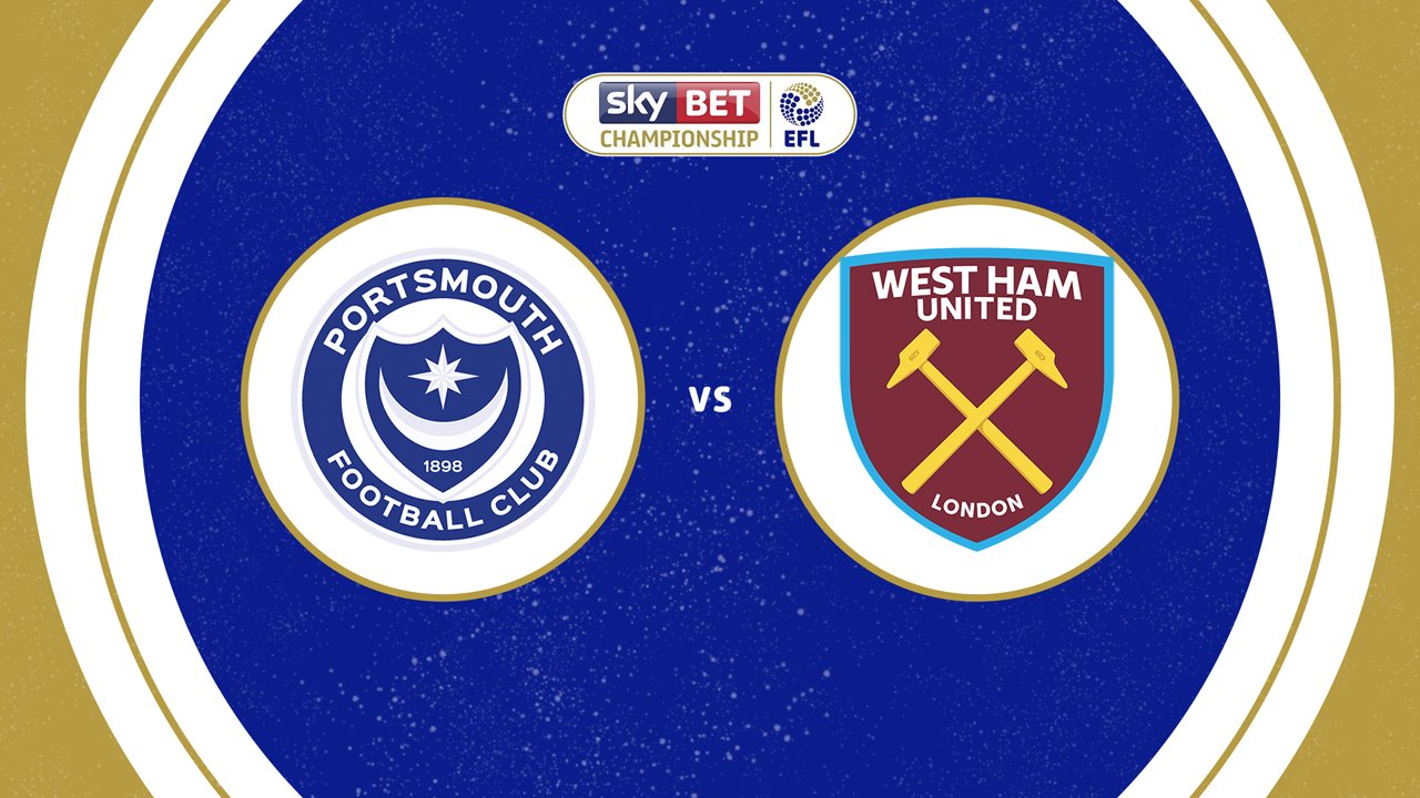 Portsmouth vs West Ham United poster