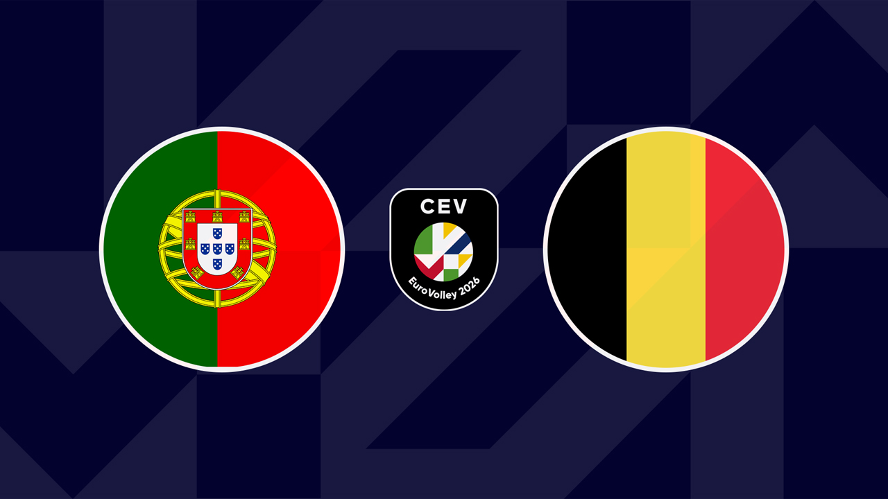 Portugal Volleyball Women vs Belgium Volleyball Women poster