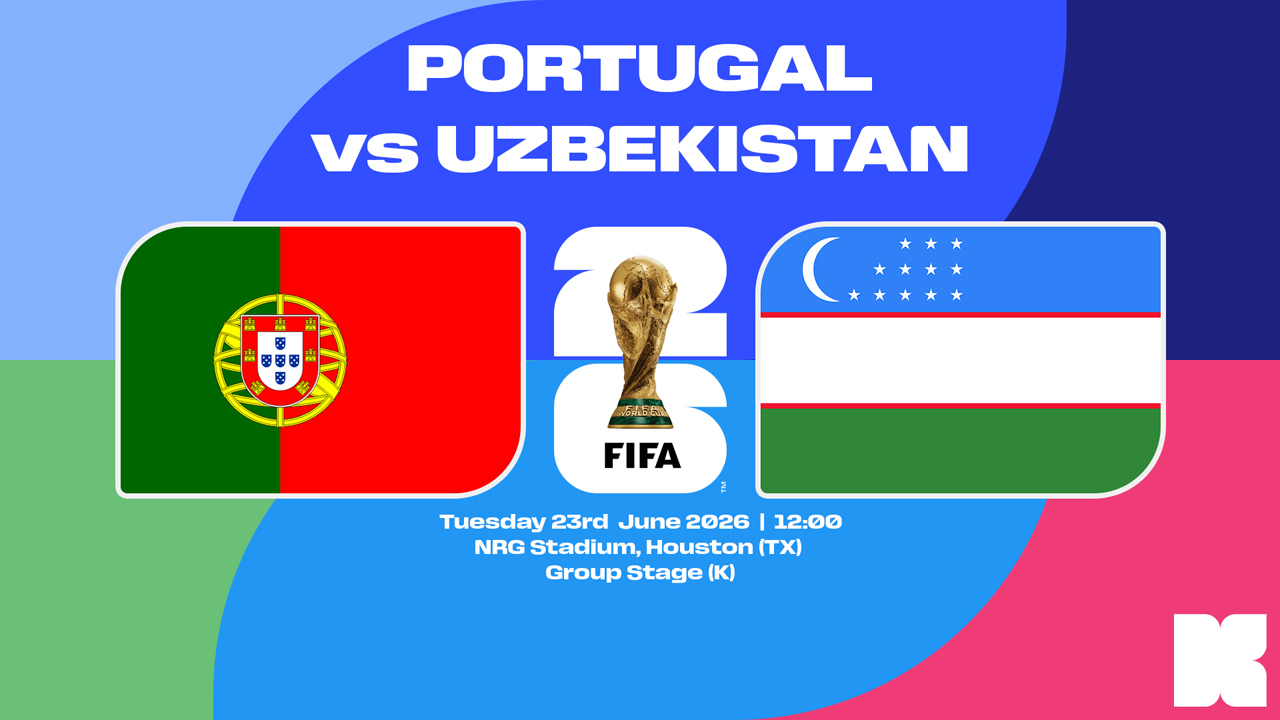 Portugal vs Uzbekistan poster