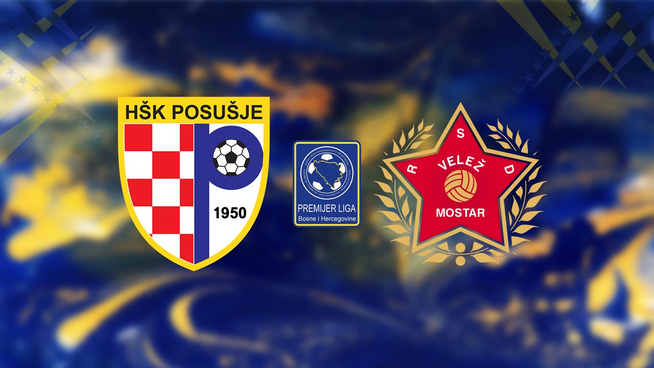 Posušje vs Velež Mostar poster
