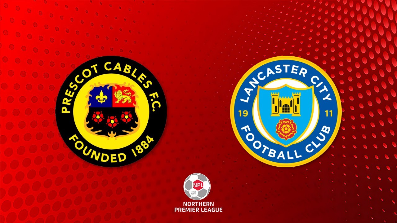 Prescot Cables vs Lancaster City poster