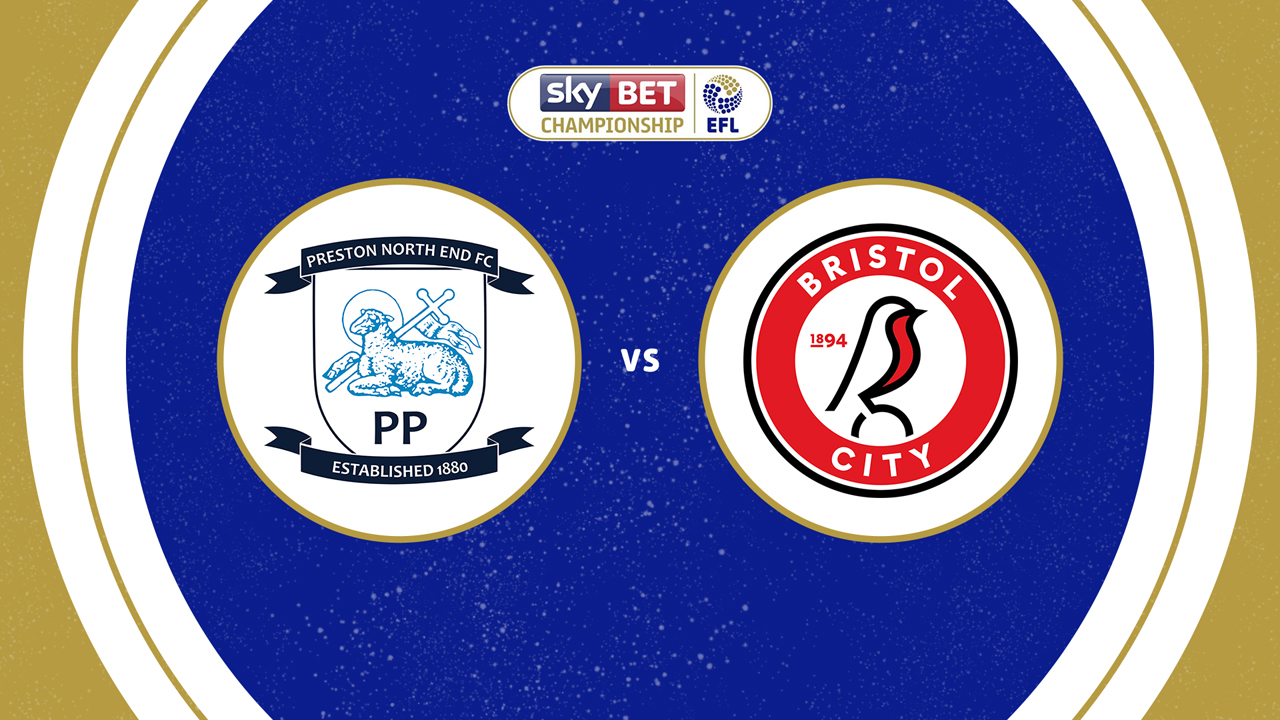 Preston North End vs Bristol City poster