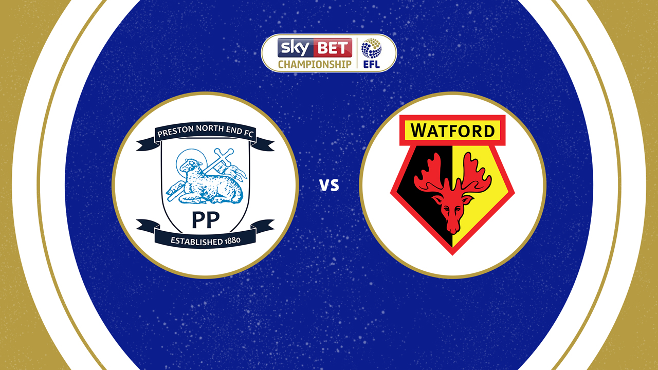 Preston North End vs Watford poster