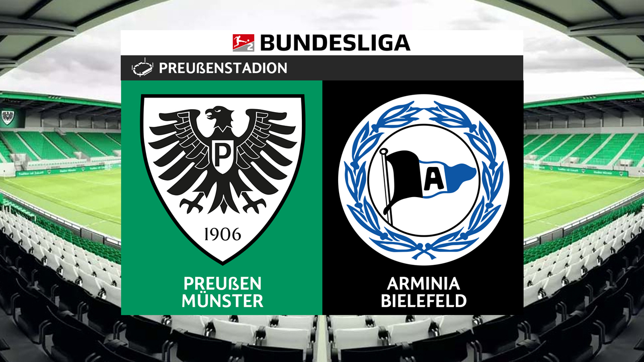 Preußen Münster vs Arminia Bielefeld poster