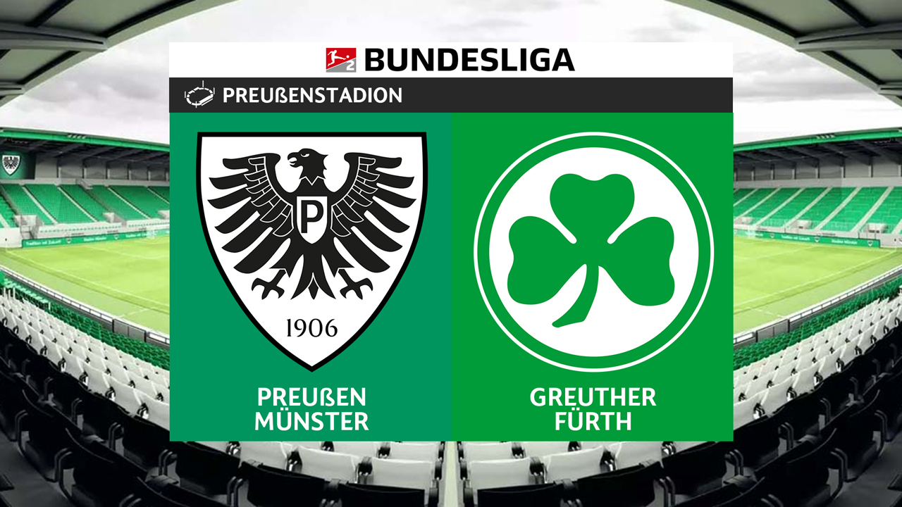 Preußen Münster vs Greuther Fürth poster