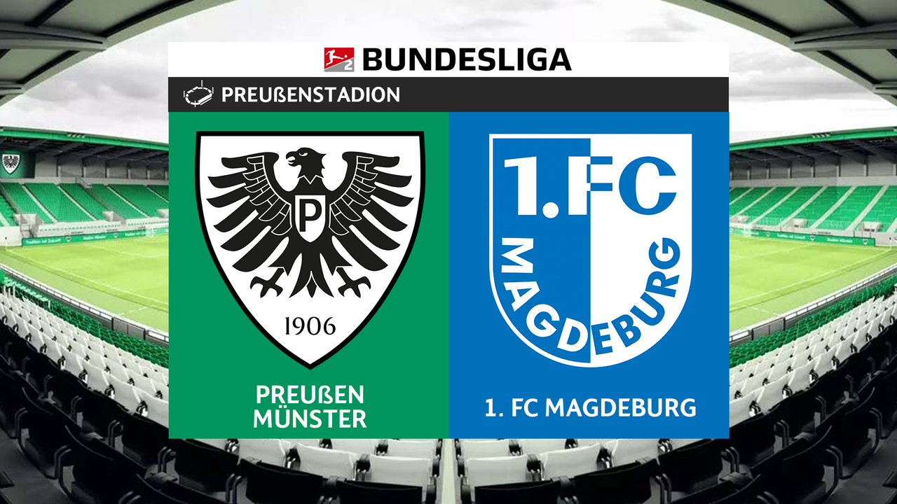 Preußen Münster vs Magdeburg poster