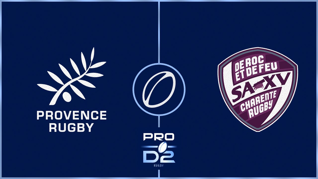 Provence vs Soyaux Angoulême XV Charente poster