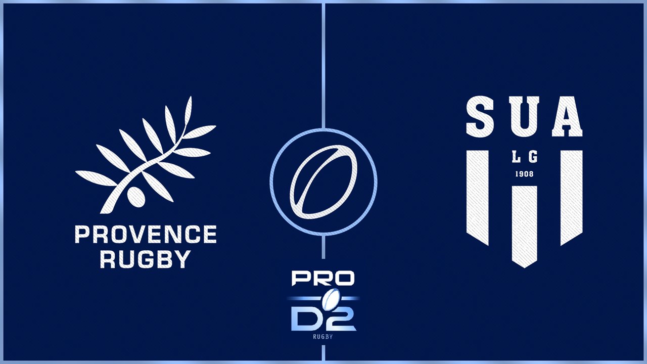 Provence vs SU Agen Lot-et-Garonne poster