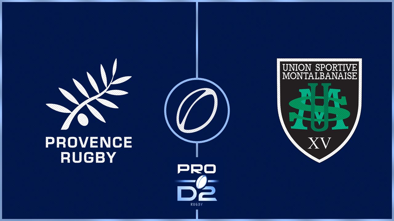 Provence vs US Montauban poster