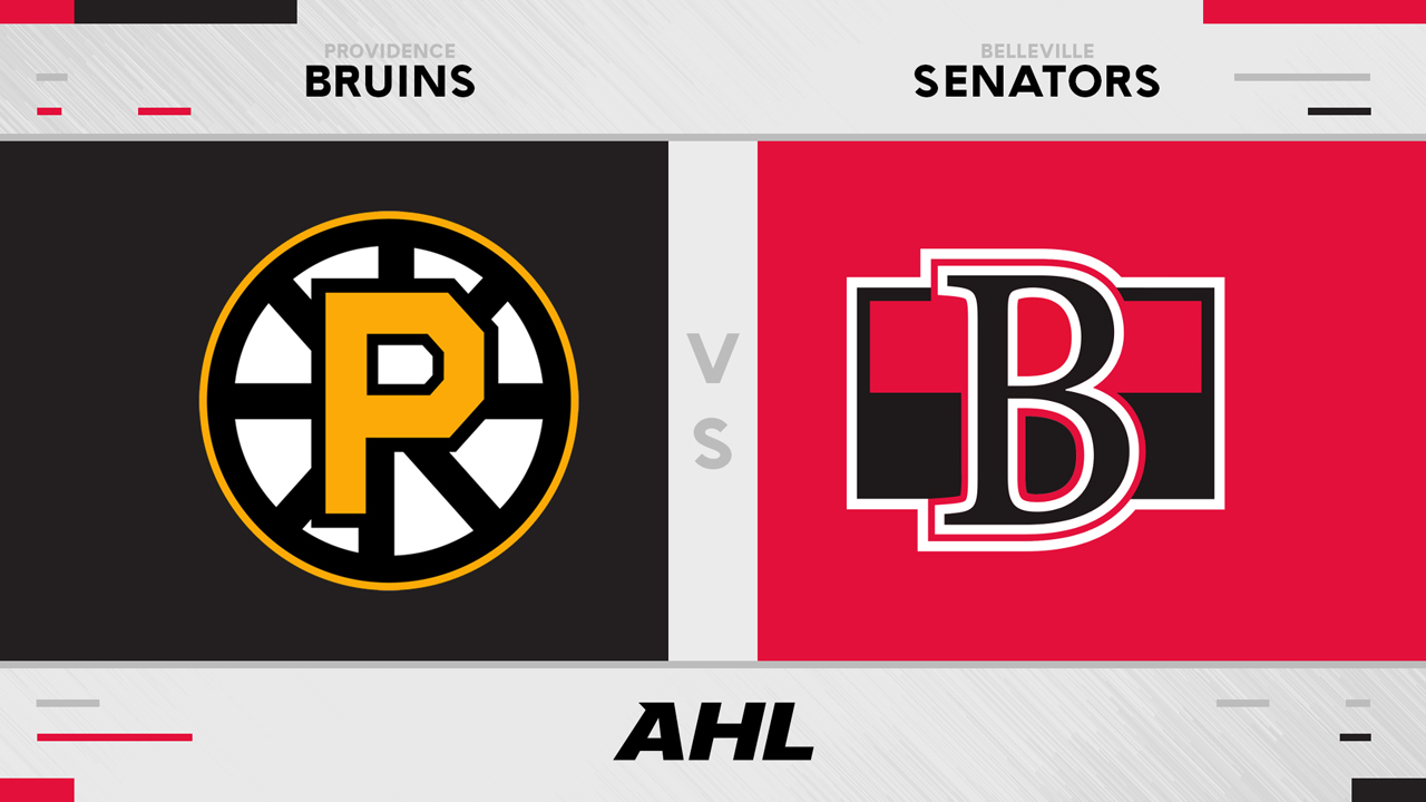 Providence Bruins vs Belleville Senators poster