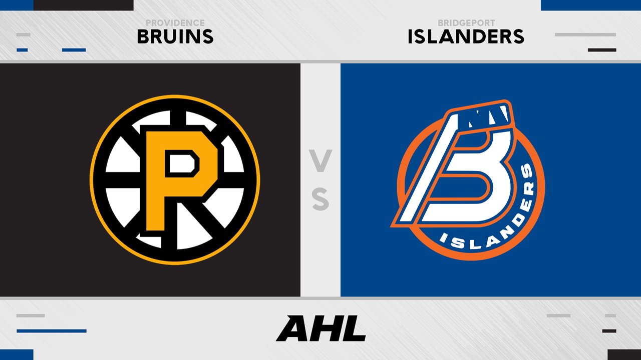 Providence Bruins vs Bridgeport Islanders poster
