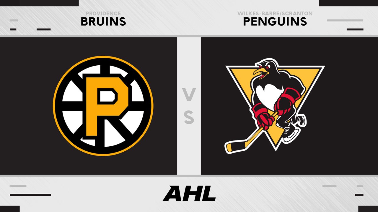 Providence Bruins vs Wilkes-Barre Scranton Penguins poster