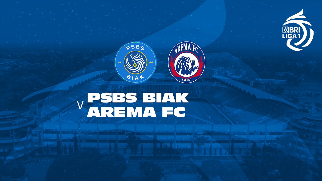 PSBS Biak vs Arema poster