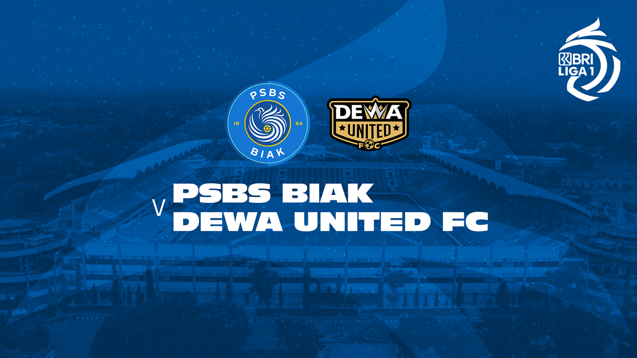 PSBS Biak vs Dewa United Banten poster