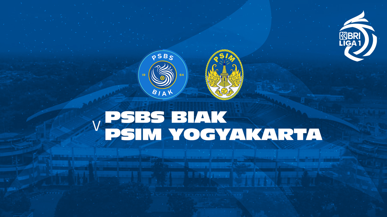 PSBS Biak vs PSIM Yogyakarta poster