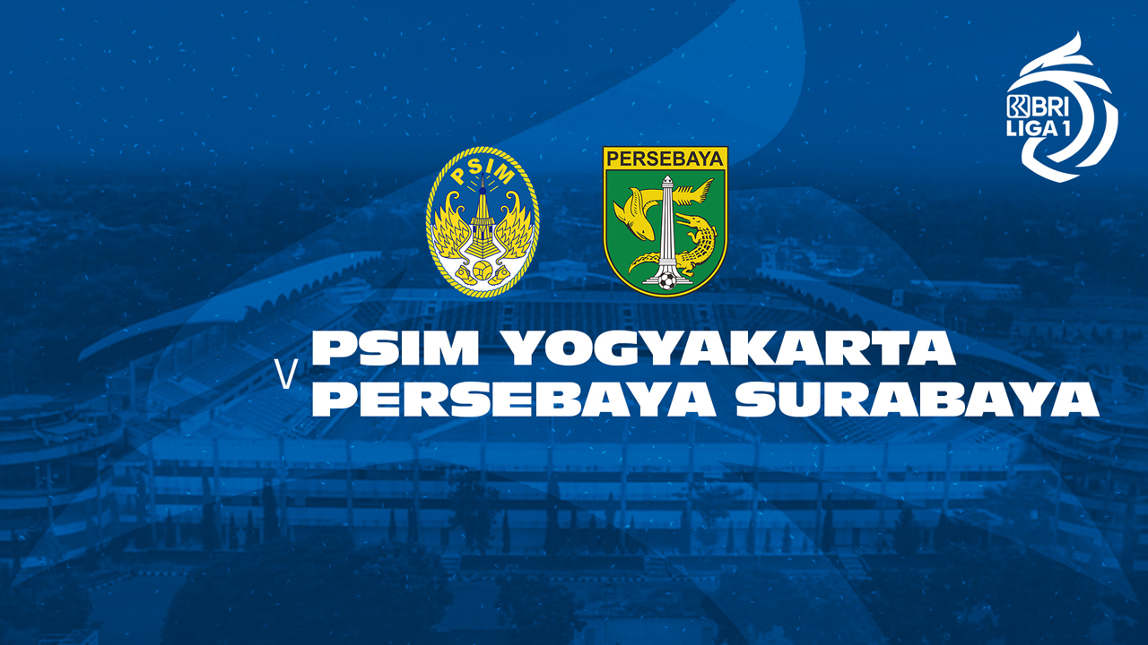 PSIM Yogyakarta vs Persebaya Surabaya poster