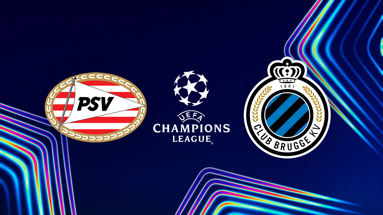 PSV Eindhoven vs Club Brugge poster